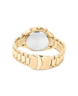 Men Classic Analog Swiss Quartz Watch Chronograph ADRIATICA Gold color Dial 45mm A1139.1111CHN image 2