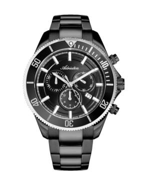 Men Classic Analog Swiss Quartz Watch Chronograph ADRIATICA Black Dial A1139.S116CHN