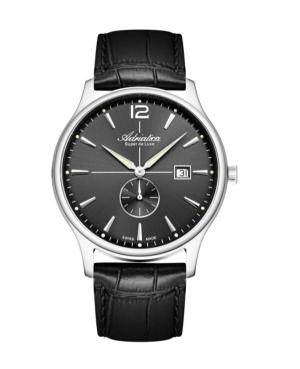Men Classic Analog Swiss Quartz Watch ADRIATICA Černá Dial 42mm A8339.5256Q