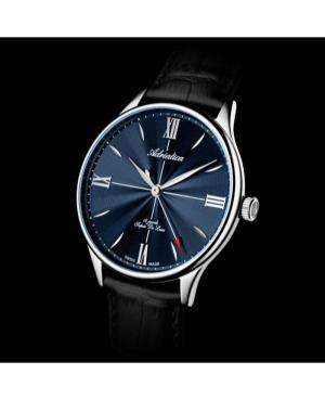 Vyriškas Classic Analog Swiss Kvarcinis - elektroninis, Solar Watch ADRIATICA Mėlyna Dial 41mm A1230.5265MXL image 4