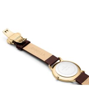 Men Classic Analog Swiss Quartz Watch APPELLA Gold color Dial 41mm L70012.1B11Q image 2
